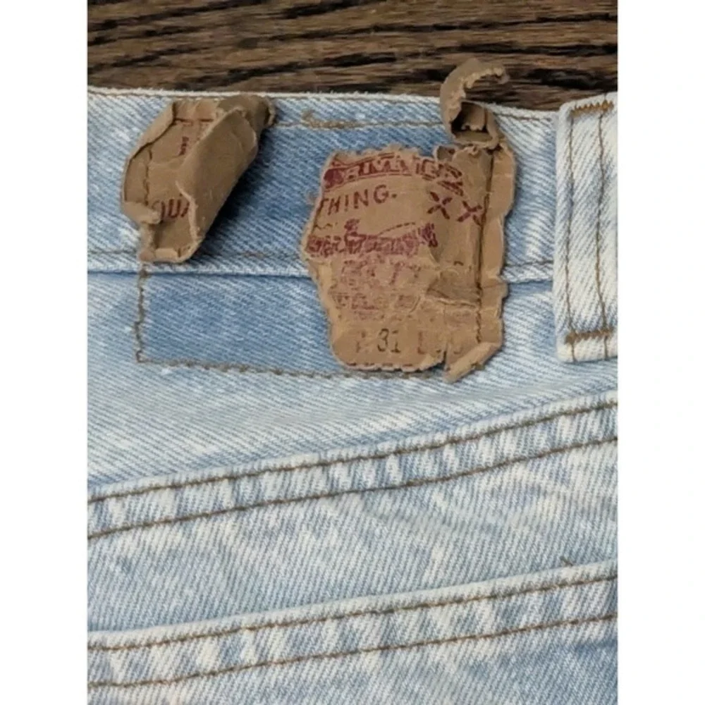 Vintage Levi's 501xx Jeans Mens 31x30 Blue Button Fly Made In USA‎ 80s 90s